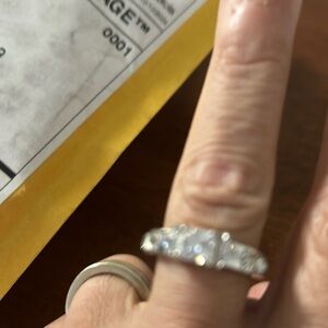 2.6 carat Aaa rated white cubic zirconia ring